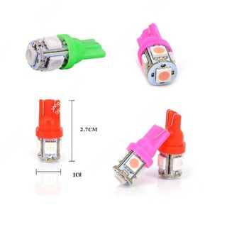Đèn led xi nhan xe máy 5 tim ( giá 1 cái)