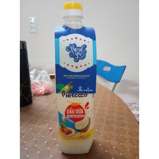 Dầu dừa 100nguyên chất 1 lít Vietcoco