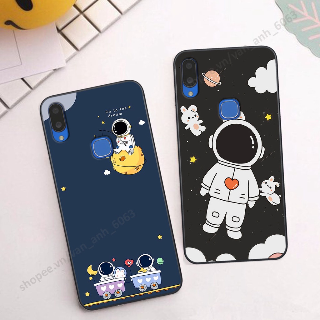 Ốp Vivo V11 / V11i hình bầu trời, phi hành gia đẹp, ốp lưng điện thoại vivo viền dẻo cao cấp