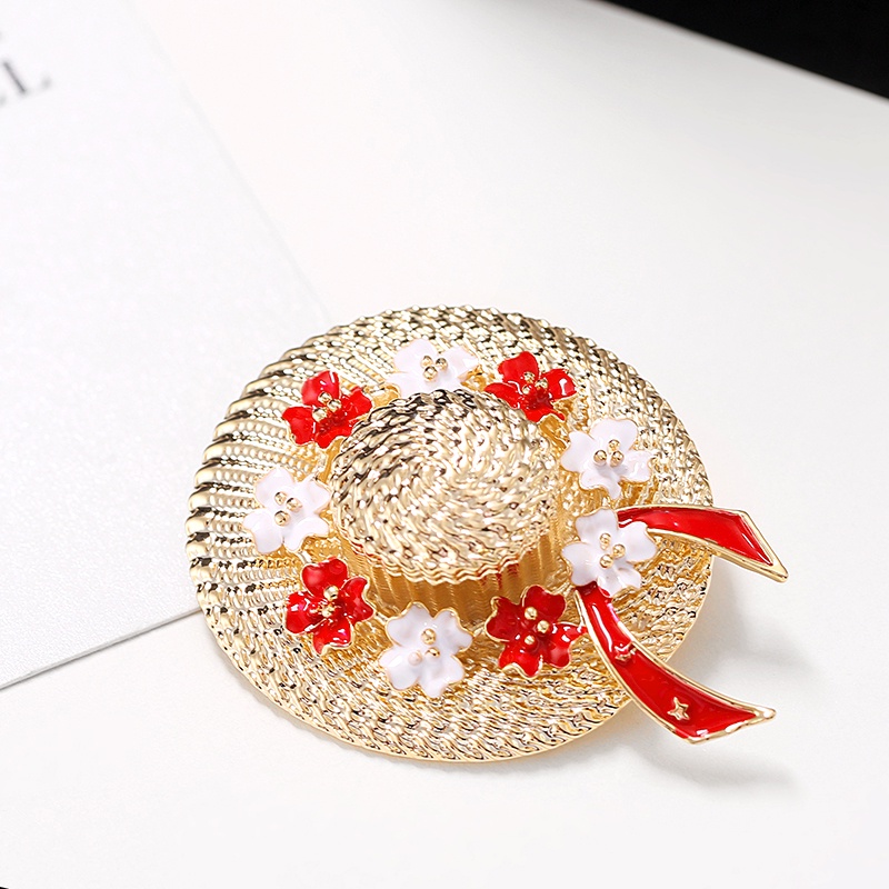 Ghim Cài Áo Hình Nón Len Nhiều Màu Sắc Thời Trang