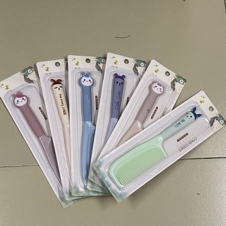 Lược Chải Tóc Uốn, Tóc Rối, Massage Da Đầu Cán Nhựa Dễ Thương Chống Tĩnh Điện (Giao Mẫu Ngẫu Nhiên)