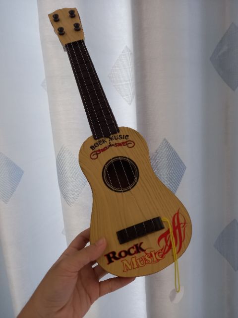 Đàn Ukulele/Guitar mini mô phỏng|Đồ chơi giáo dục loại tốt cho bé