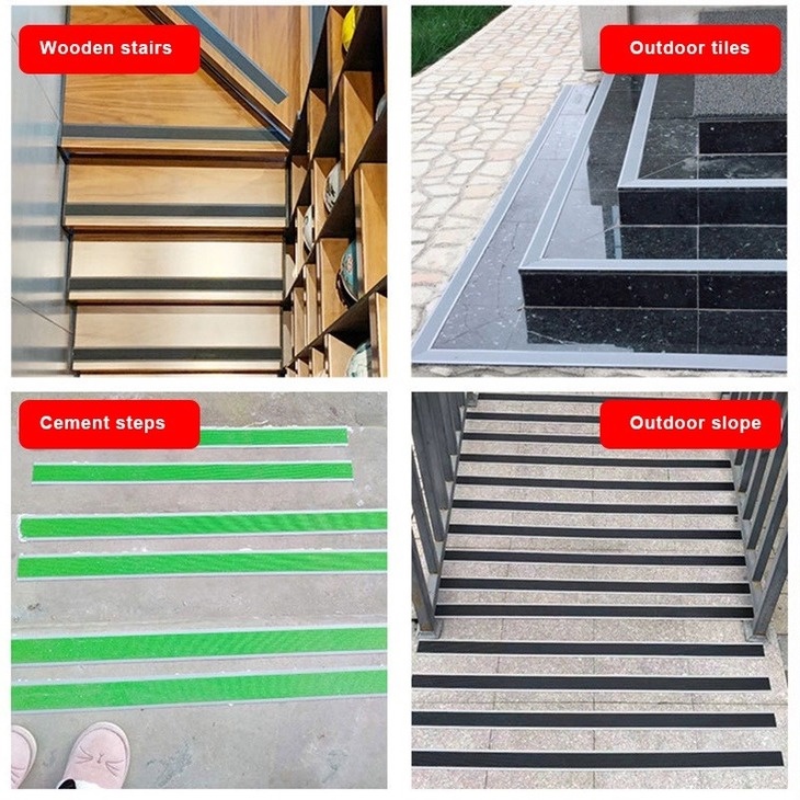 Dải Viền PVC Chống Trượt Chống Va Chạm Cho Cầu Thang Nhà Trẻ