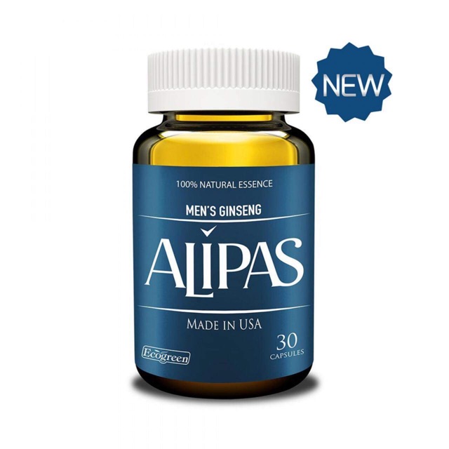 Sâm Alipas new - Cải thiện chức năng tình dục mạnh hơn, kéo dài thời gian quan hệ tình dục, duy trì ham muốn và phong độ