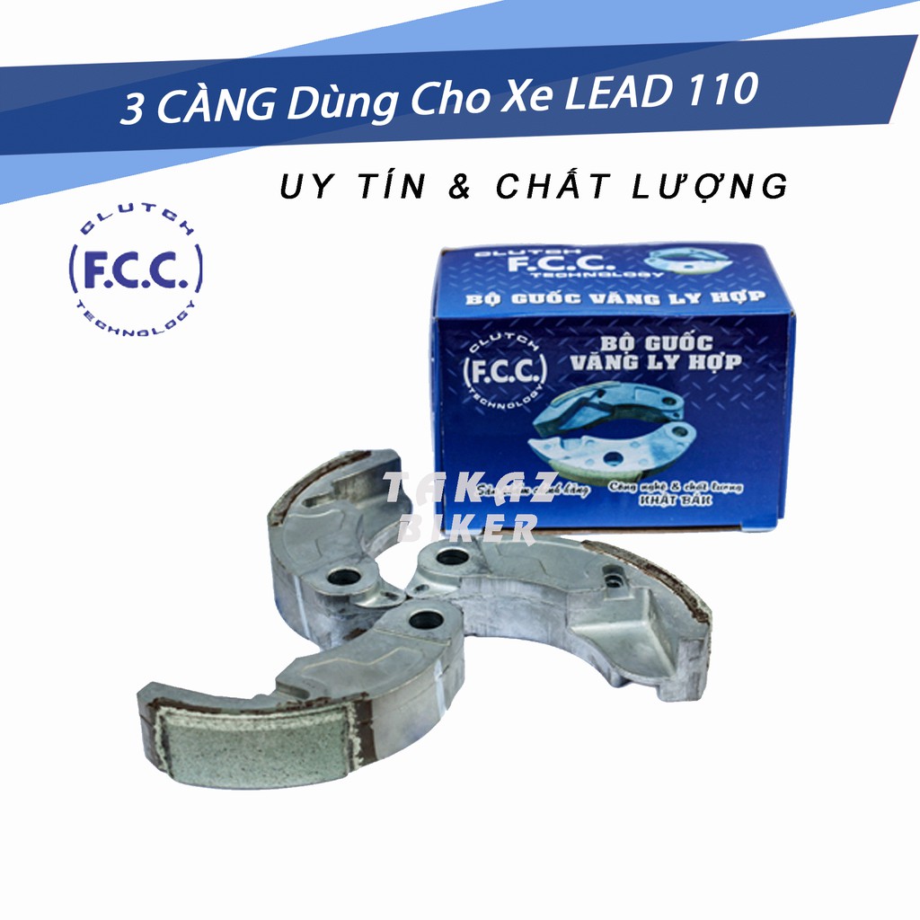 Bố ba càng FCC Công Nghệ Japan dùng cho xe Honda Lead 110 hãng FCC
