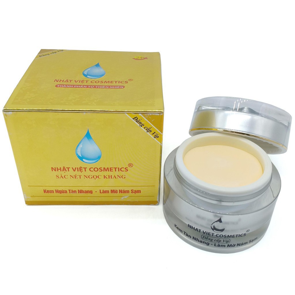 ⏩Kem ngừa tàn nhang - Làm mờ nám sạm Sắc Nét Ngọc Khang 35g (vàng) [Hàng đẹp]