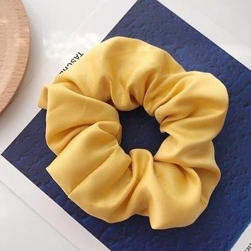 9 Màu Pháp Satin Dây Buộc Tóc Scrunchies Buộc Tóc Xinh Phụ Kiện Tóc Thời Trang