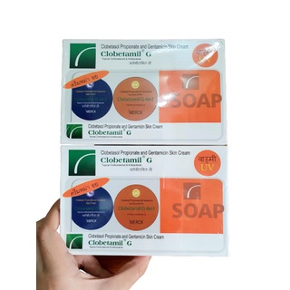 Exp:04/2026🔥Bộ hộp🔥kem giảm nám tàn nhang mụn cao cấp của hãng Clobetamil G pharma Merck