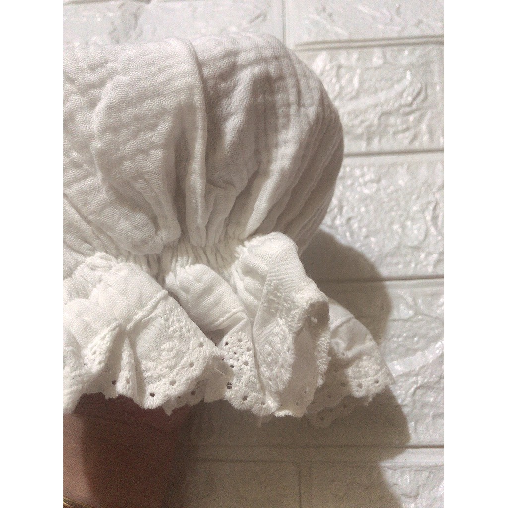 Mũ Tiểu Thư Đáng Yêu Cho Bé Sơ SInh