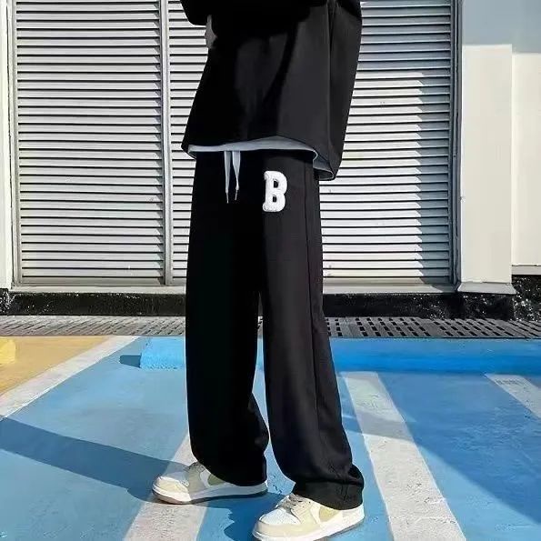Quần Thể Thao Ống Rộng Thời Trang Hàn Quốc Dành Cho Nam