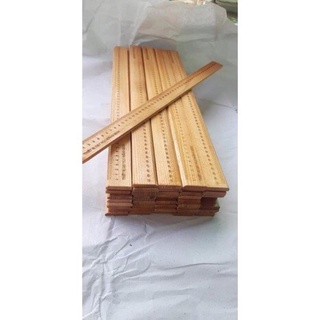 Thước 1 mét gỗ sồi