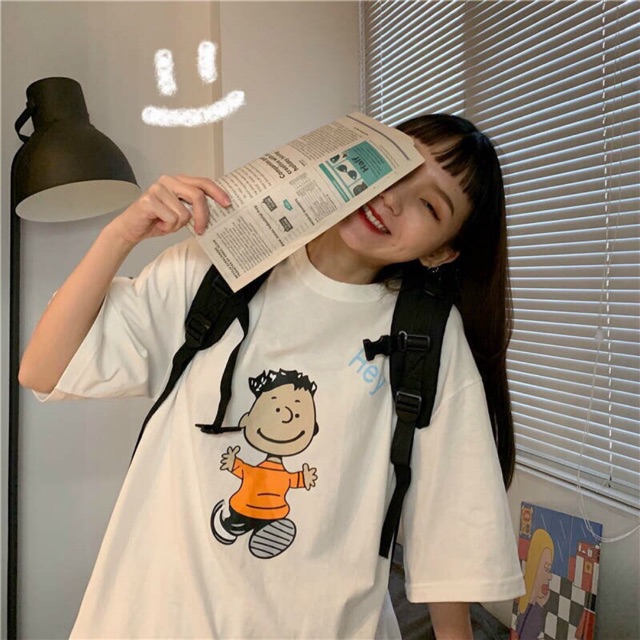 Áo phông form rộng FREESHIP Áo Unisex Form Rộng Freesize Phong Cách Ulzzang Cực Xịn
