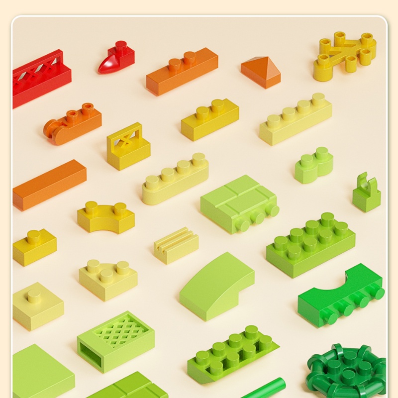 Bộ Đồ Chơi Lắp Ráp Lego Hình Chậu Cây/Hoa/Động Vật Độc Đáo DIY