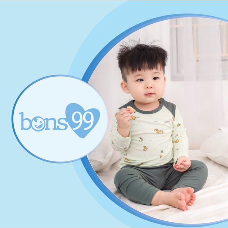 Bons99-Bộ chui đầu dài tay mặc điều hoà Bons Tismo