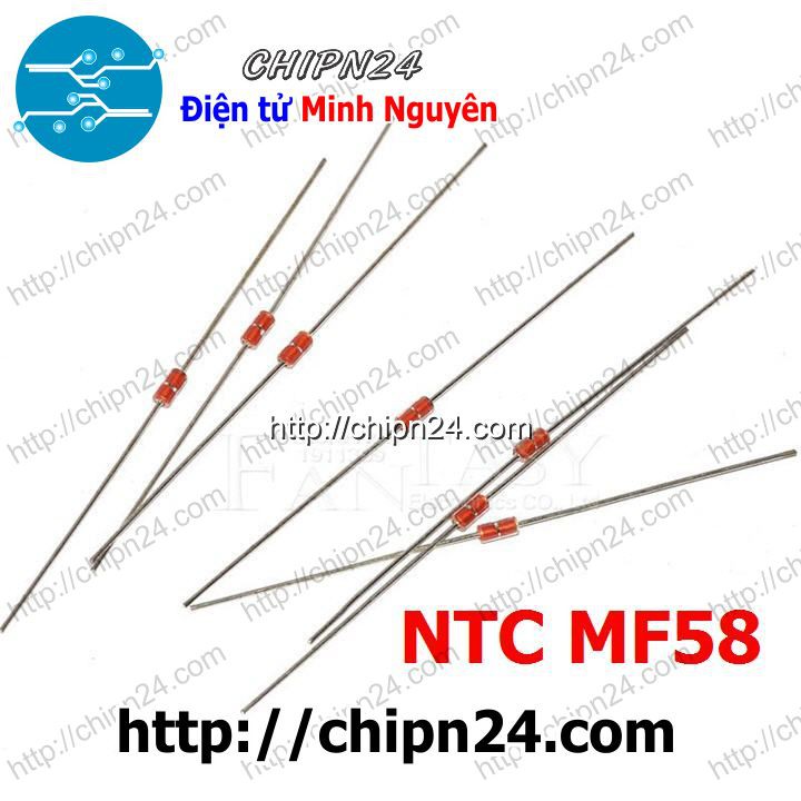 [5 CON] Điện Trở Nhiệt NTC MF58 5% (5K/10K/50K/100K) - [Chọn Loại]