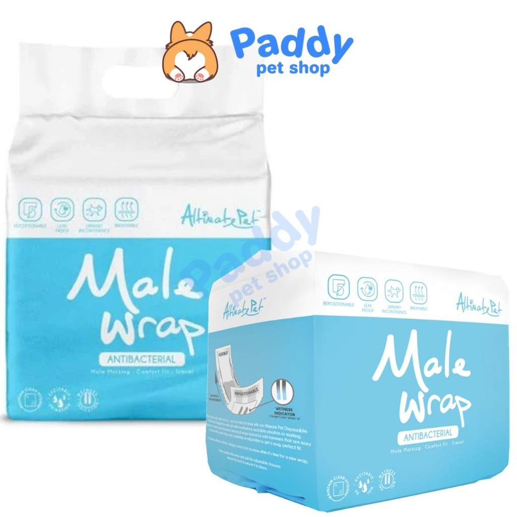 Tã Bỉm Cho Chó Đực Altimate Pet Male Wrap Diaper thumbnail