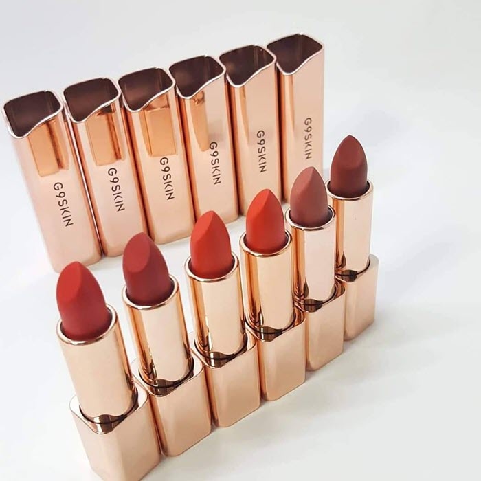 Son Thỏi Lì Chất Siêu Mịn, Thiết Kế Siêu Xịn G9Skin First V-Fit Lipstick