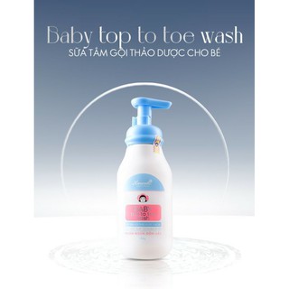 sữa tắm gội thảo dược baby top to toe wash.
