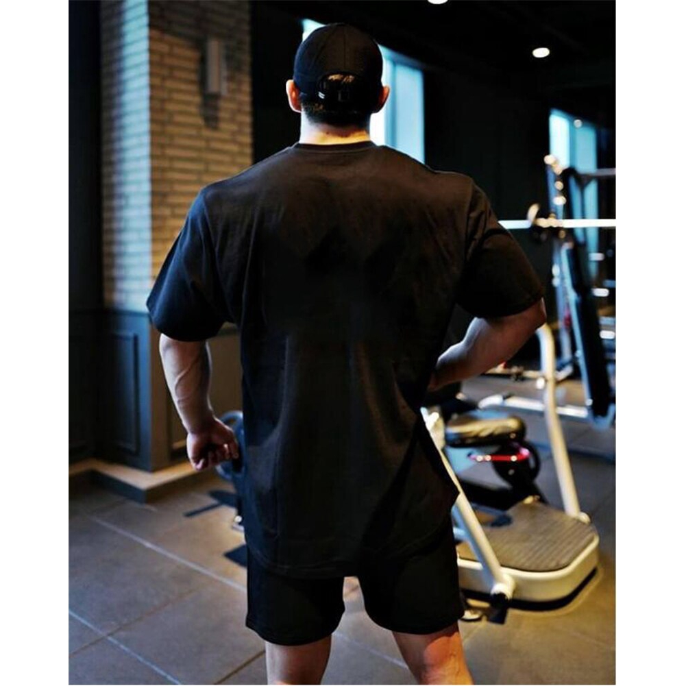 Áo Thun Nam Tay Ngắn Cổ Tròn Có In Hình Thời Trang Phong Cách