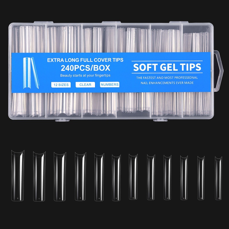 Bộ Gel Mềm Mại Hỗ Trợ Nối Dài Móng Tay Chuyên Dụng