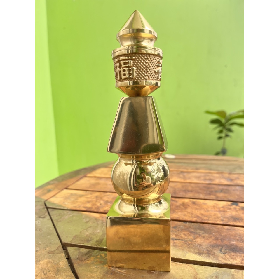 Tháp ngũ hành đồ đồng phong thủy hóa giải ngũ hoàng