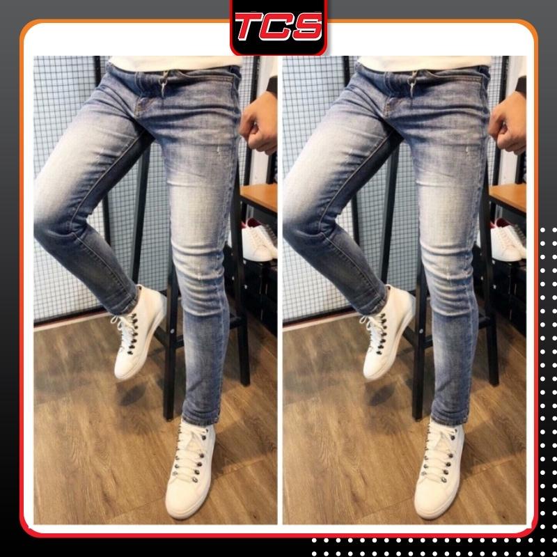 Quần jean nam,quần bò hàn quốc cao cấp phong cách thể thao TCS 9999
