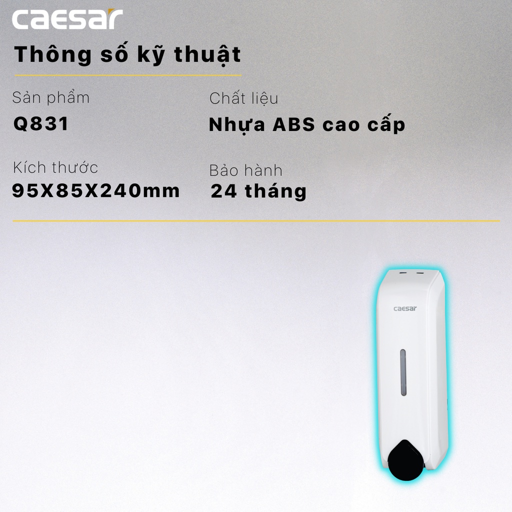 Hộp đựng xà phòng nước  Caesar