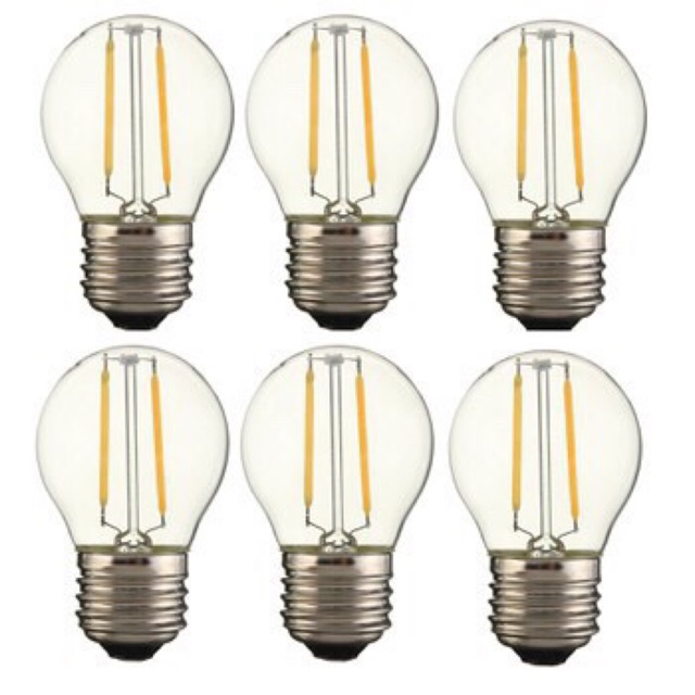 Combo 10 bóng đèn led edison 2W