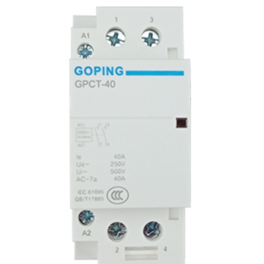 Bộ khởi động từ 1 Pha goping 25A/40A/63A -220VAC