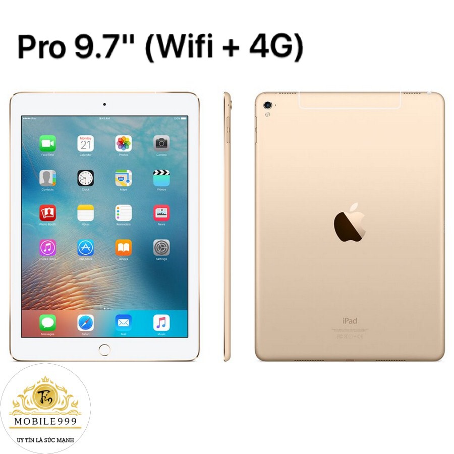 [Mã ELMT6M giảm 5% đơn 6TR] iPad Pro 9.7 inch - 32GB / 128GB (Wifi + 4G ) Zin Đẹp 99% | BigBuy360 - bigbuy360.vn