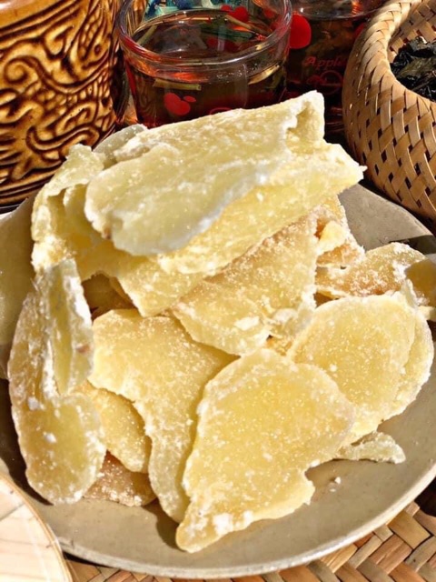 Gói 500gr mứt gừng Huế
