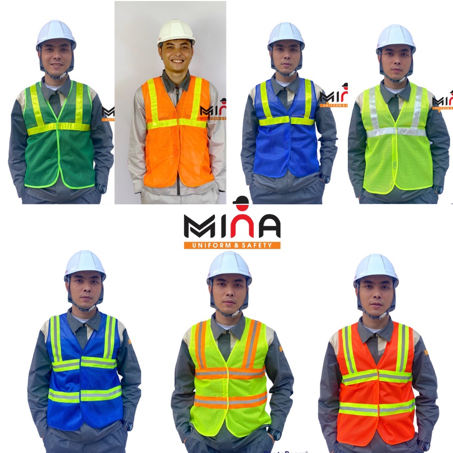 ÁO LƯỚI PHẢN QUANG CÔNG TRƯỜNG - ÁO BẢO HỘ LAO ĐỘNG