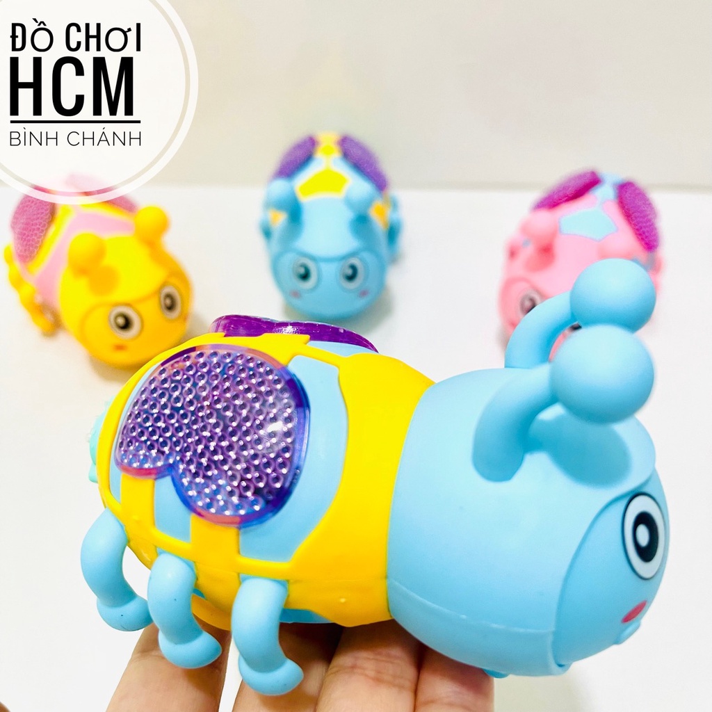 Đồ chơi trẻ em ong rút dây chạy cót sáng đèn rất đẹp dành cho bé thích mô hình xe chạy bằng dây cót
