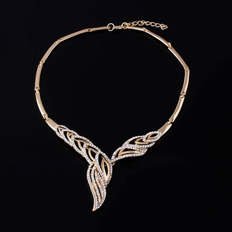 Bộ Trang Sức Đính Đá Thời Trang Dành Cho Nữ