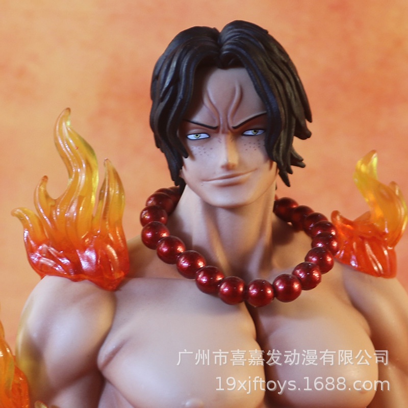 Mô Hình Ace Hỏa Quyền - Mô Hình Portgas D Ace Anh Trai Luffy One Piece Dạng Đứng Hàng Cao Cấp