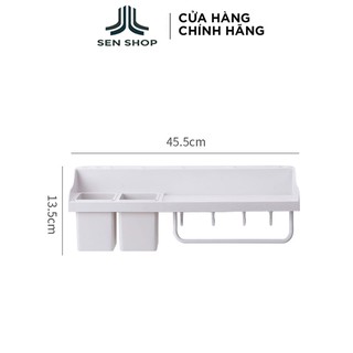Kệ nhà bếp 2 hộp, có treo khăn 9270
