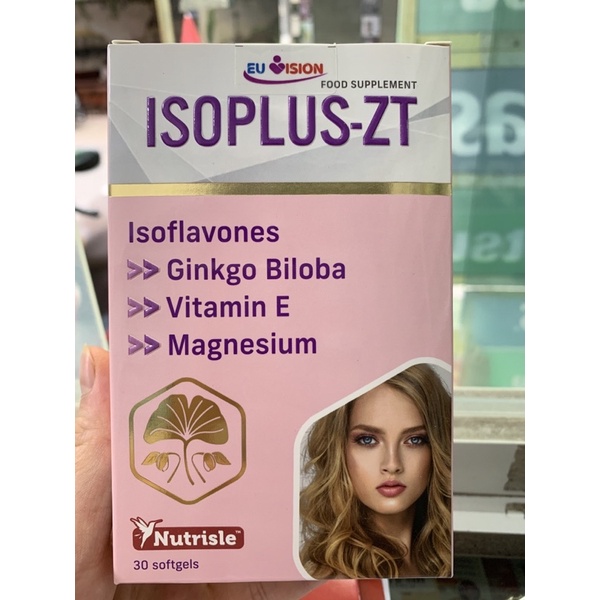 ISOPLUS-ZT giúp giảm bốc hoả,hỗ trợ cải thiện nội tiết nữ