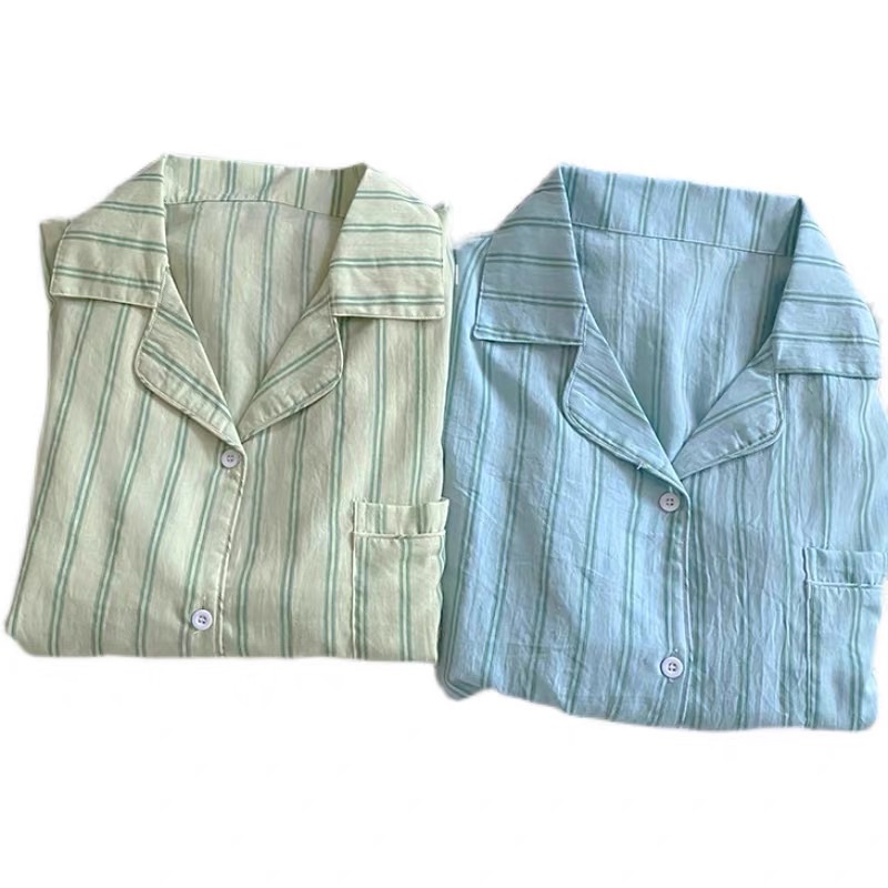 Đồ bộ ngủ sọc xanh Pyjama POXI Sleepwear | BigBuy360 - bigbuy360.vn