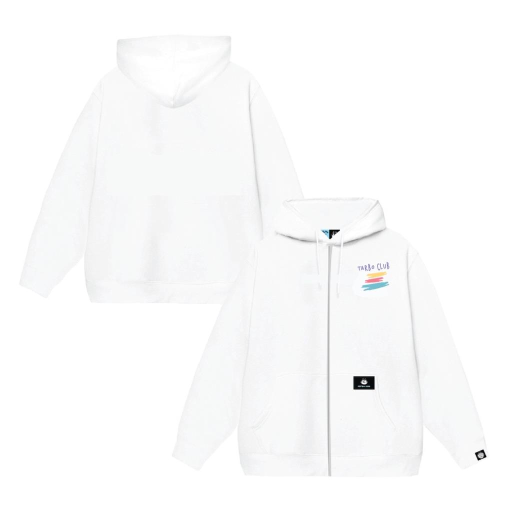 Áo khoác hoodie zip Localbrand TARBO.CLUB, Áo khoác nỉ bông cao cấp Sgenz.brand