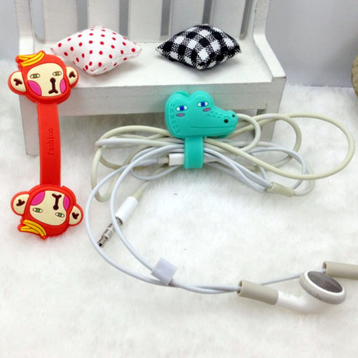 Combo 5 Dụng Cụ Kẹp Dây Điện Thoại Hình Thú