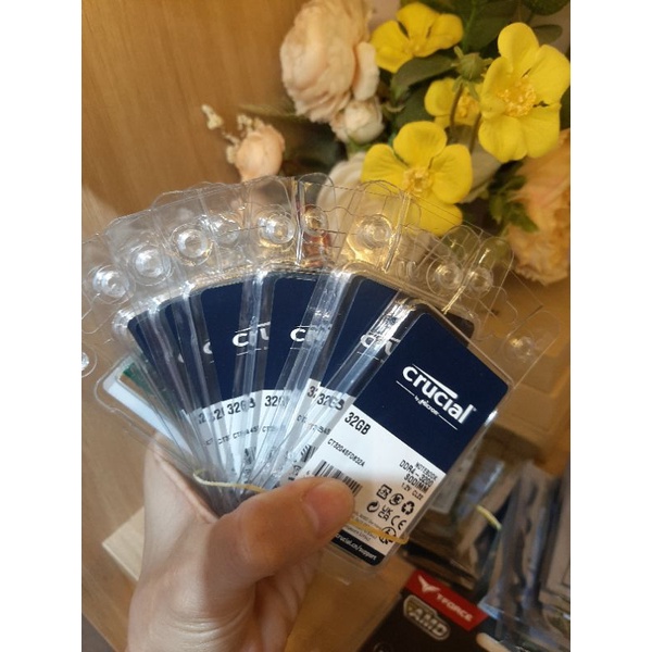 RAM Laptop DDR4 Crucial 3200Mhz - 32GB - Bảo hành 36 tháng