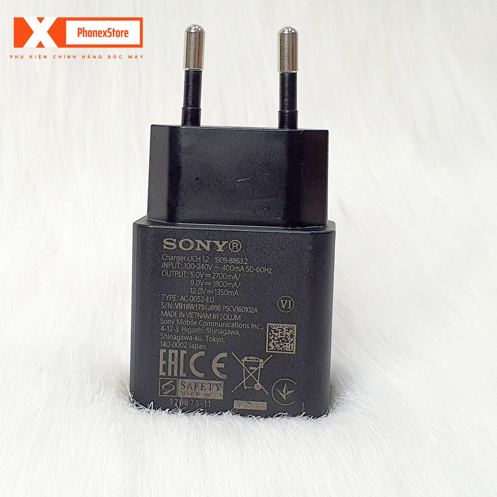 Củ sạc nhanh Sony Quick Charge 3.0 (Qualcomm) & Pump Express 2.0 (MediaTek)