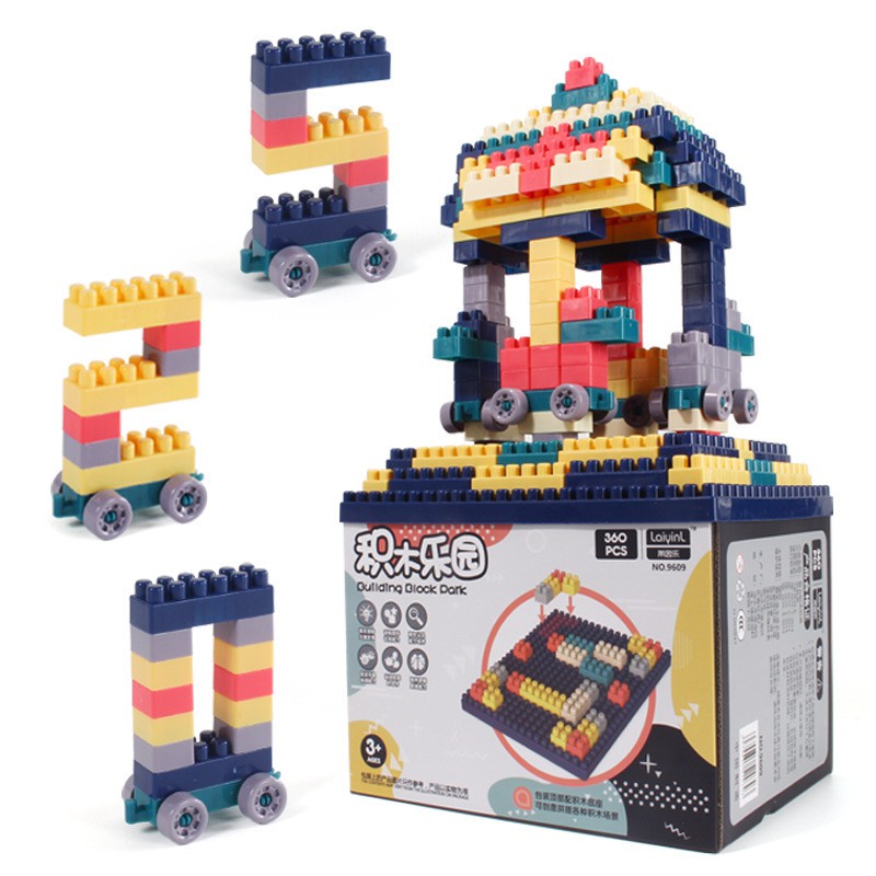 Bộ Lego Lắp Ghép 520 Chi Tiết - Đồ Chơi Giáo Dục Thông Minh