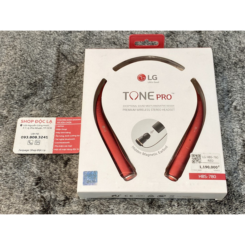 Tai nghe bluetooth LG HBS-780 fullbox chính hãng mới 100%