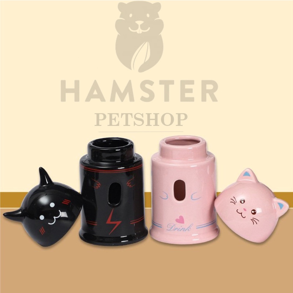 Đế bình sứ hình động vật cho Hamster
