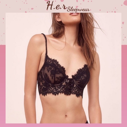 Áo bra ren bralette cao cấp có gọng đệm mút nâng nhẹ quyến rũ sexy BR06 -  Her Sleepwear