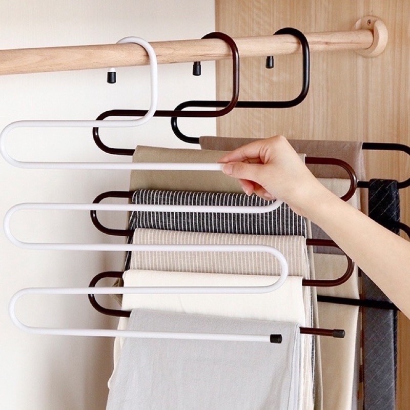 Combo 2 móc treo đồ đa năng 5 tầng