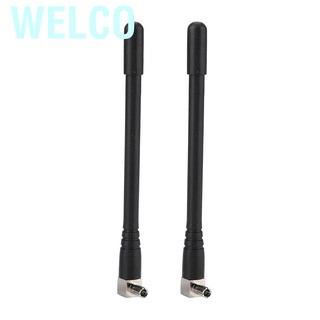 Welcomehome 2PCS 4G LTE Antenna Booster 5dBi TS9 Antenna Connector for Huawei E8372 E5572 E5573 E5572