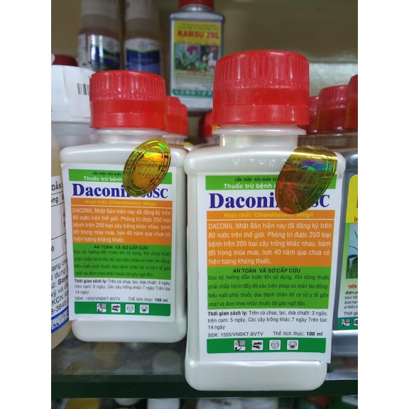 Thuốc Trừ Nấm Bệnh Nhật Bản Daconil 500SC - chai 100ml