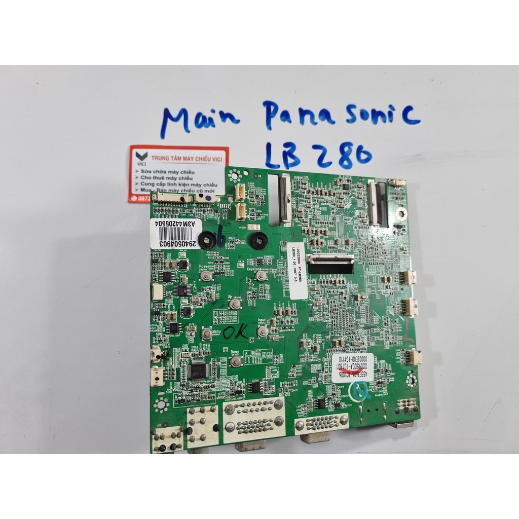 Main Máy Chiếu Panasonic PT-LB280, Hàng Tách Máy, Bảo Hành 1 Tháng Sản Phẩm